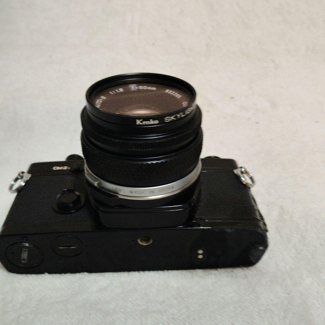OLYMPUS OM-2N 50mmf1.8 露出OK ブラックボディ