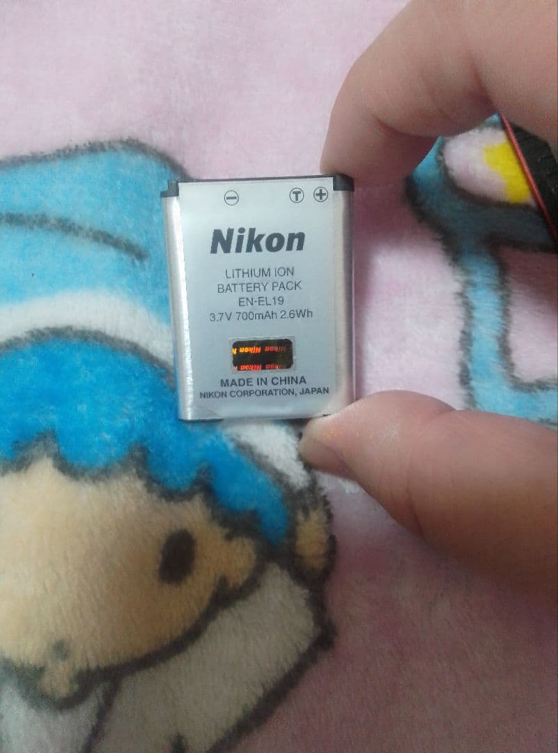 動作未確認　Nikon COOLPIX S3400 レッド 7倍光学ズーム