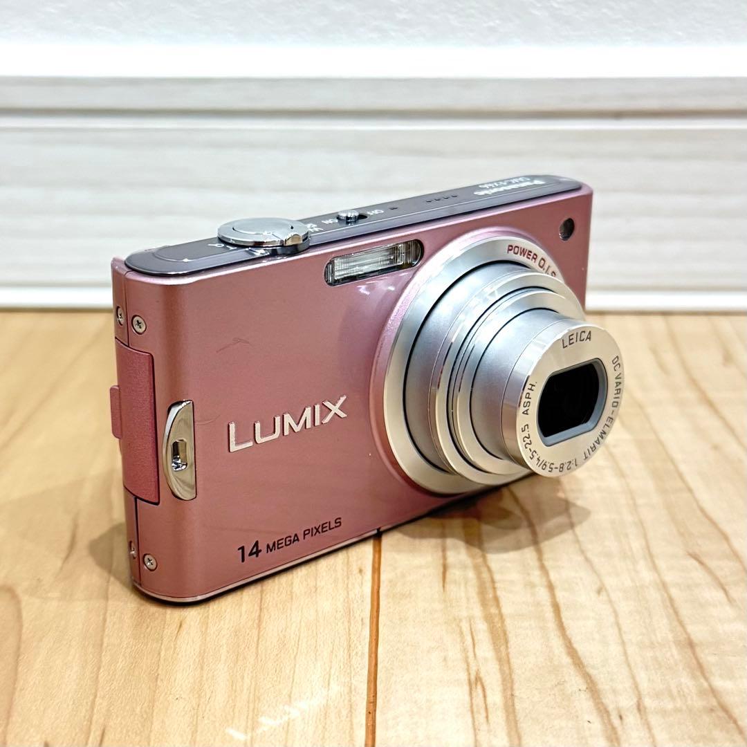 【美品】　Panasonic LUMIX DMC-FX66 デジカメ　ピンク