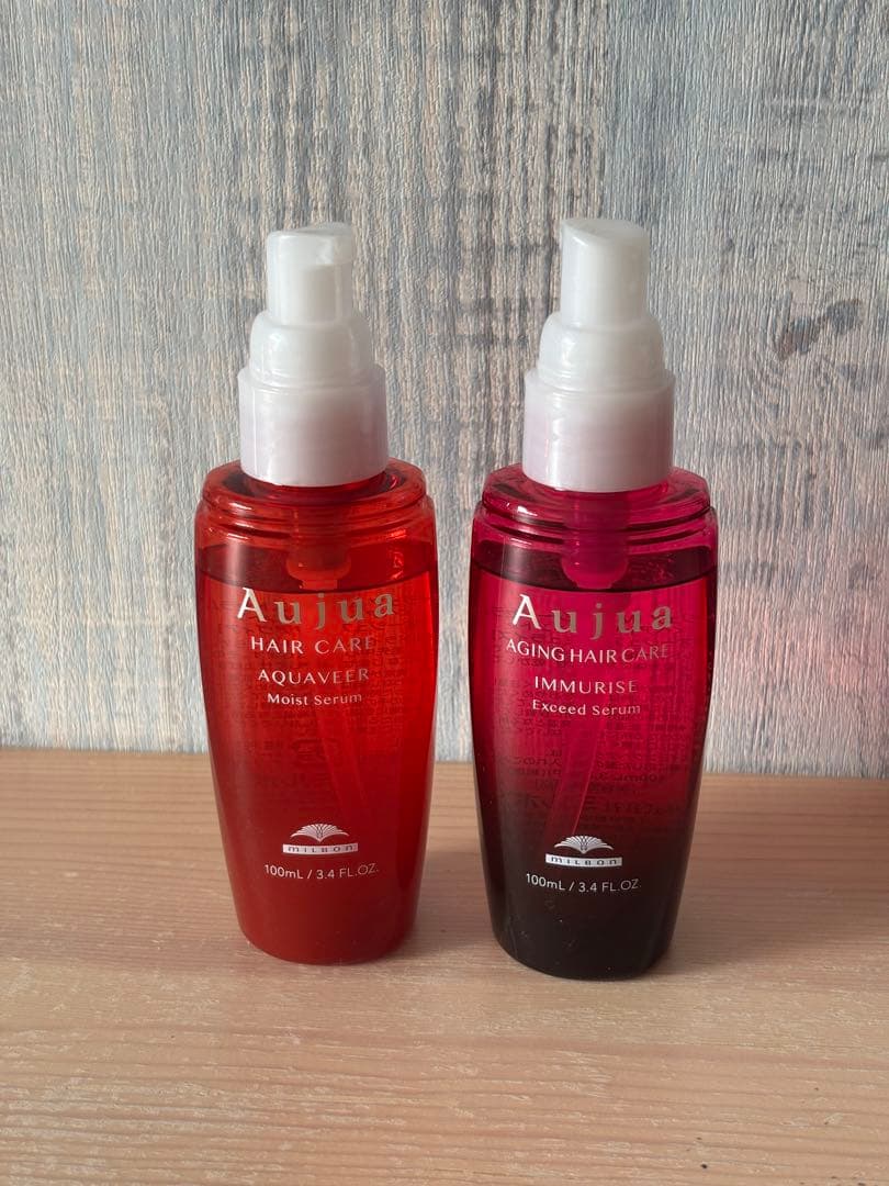 【新品未使用&ほぼ未使用】オージュア　アルミック　ヘアオイル　４本まとめ売り