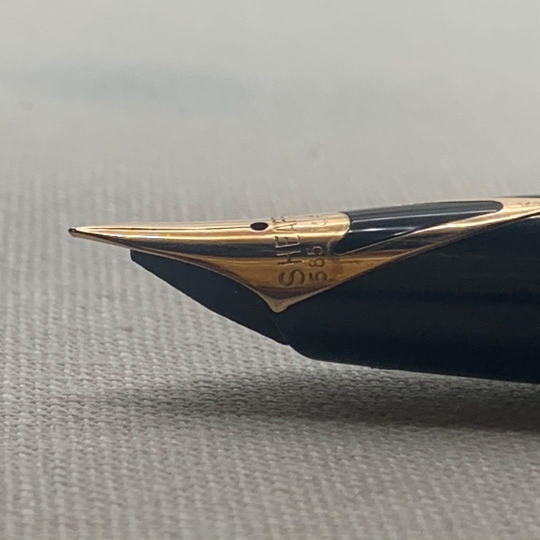 シェーファー　インペリアル506 万年筆14K インレイドニブ　クロームカラー