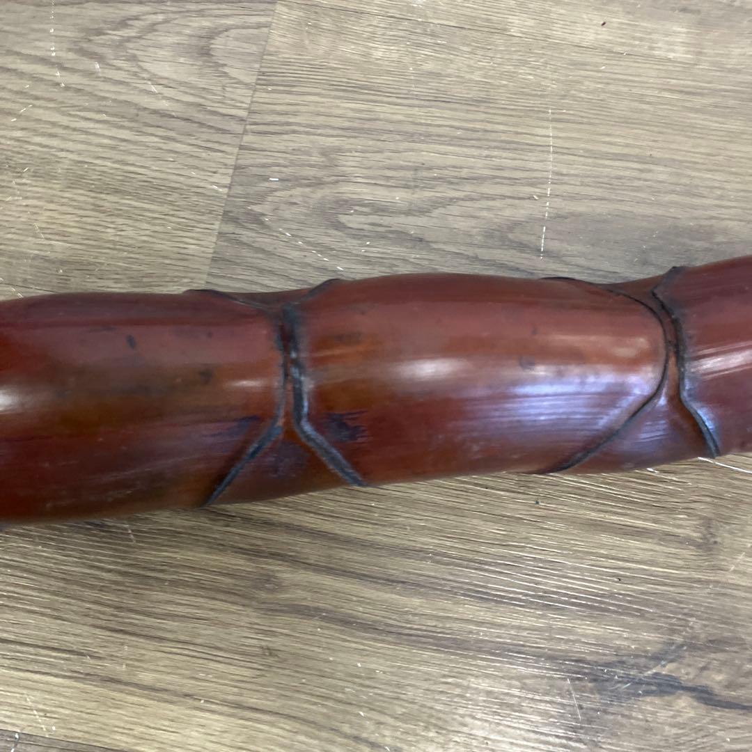B-2 竹根 飾り物 置物 煤竹 天然木 根竹 工芸品 華道 茶道 インテリア