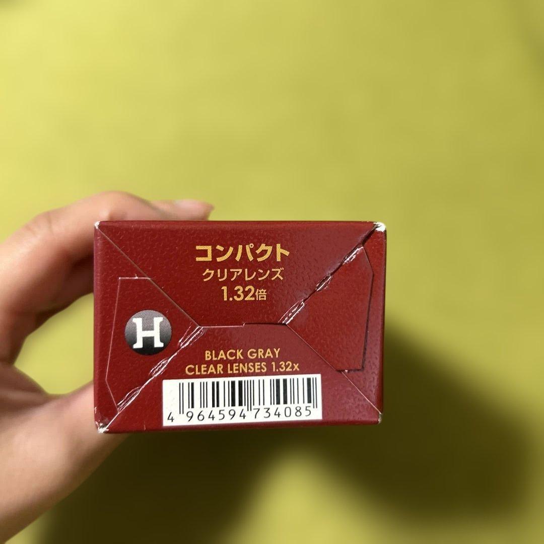 【新品未使用】ハズキルーペ 正規品 コンパクト メガケース・メガネ拭き付