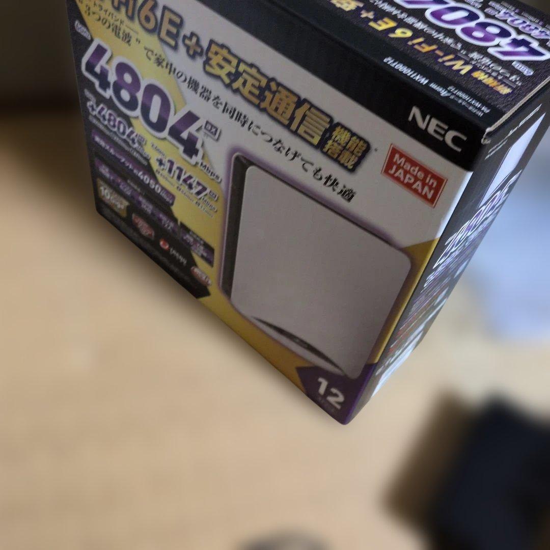 NEC aterm WX11000T12 無線 LAN wi-fi ルーター
