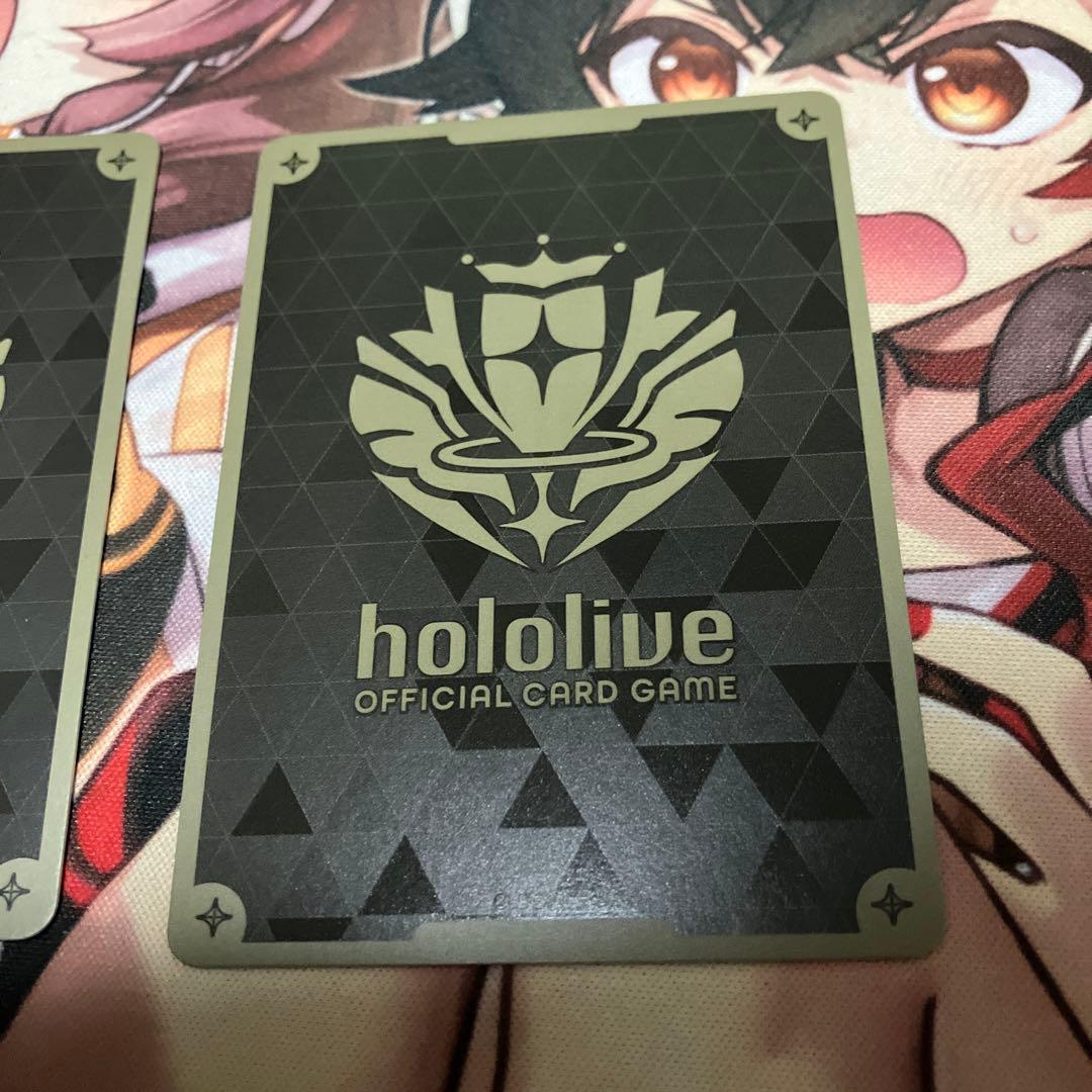 ホロライブカードダス　凸待ち　プロモ　夏色まつり 森カリオペ セット