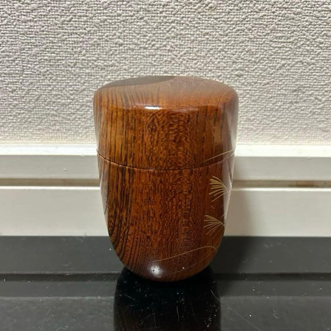 武蔵野蒔絵長棗　茶道具懐石茶箱鵬雲斎坐忘斎淡々斎即中斎七事式水屋道具茶碗水指茶杓