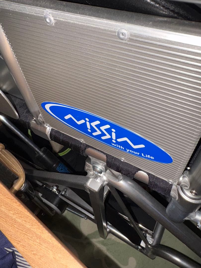 ティルト&リクライニング　スライド式台NHR-6 介助用車椅子 NISSIN