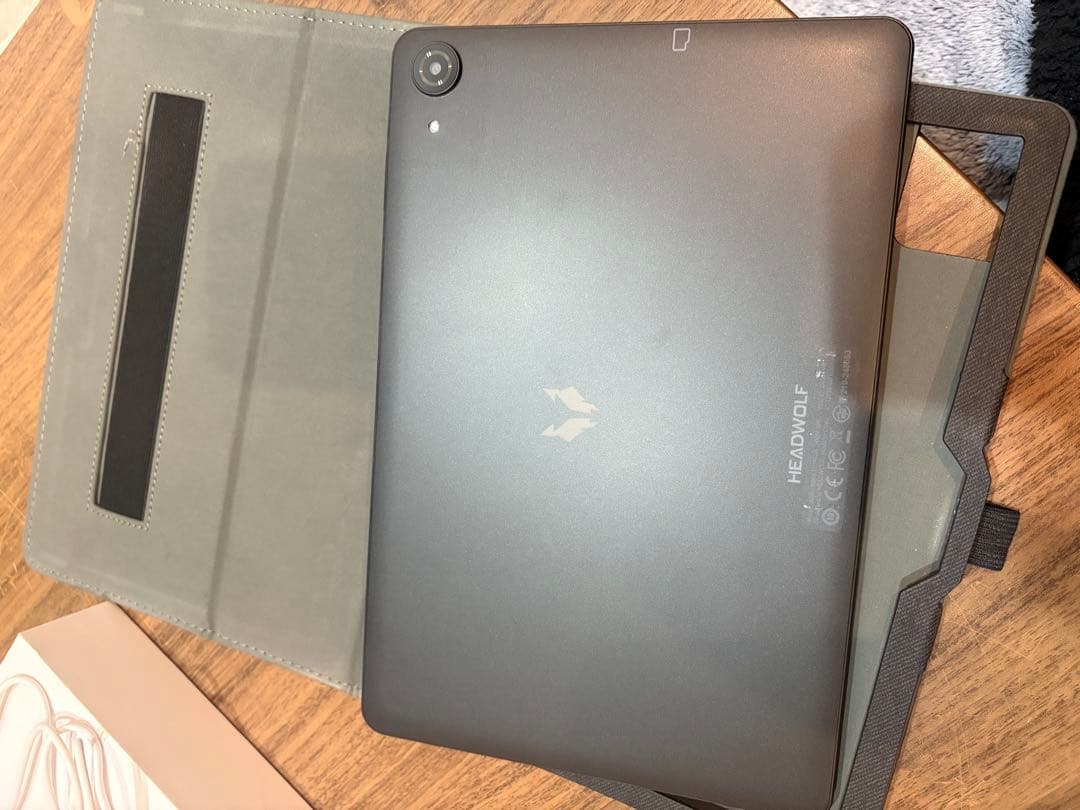 美品 HEADWOLF WPAD5 液晶フィルム 保護ケース付き タブレット
