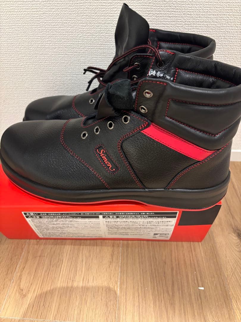 値下げしました。Simon SL2-2-R 安全靴 M 黒