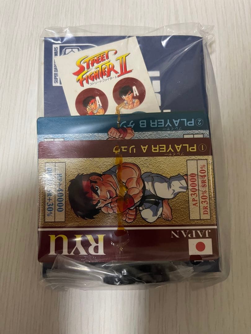 未使用品　スーパーバーコードウォーズ　バトルセット　ストリートファイター