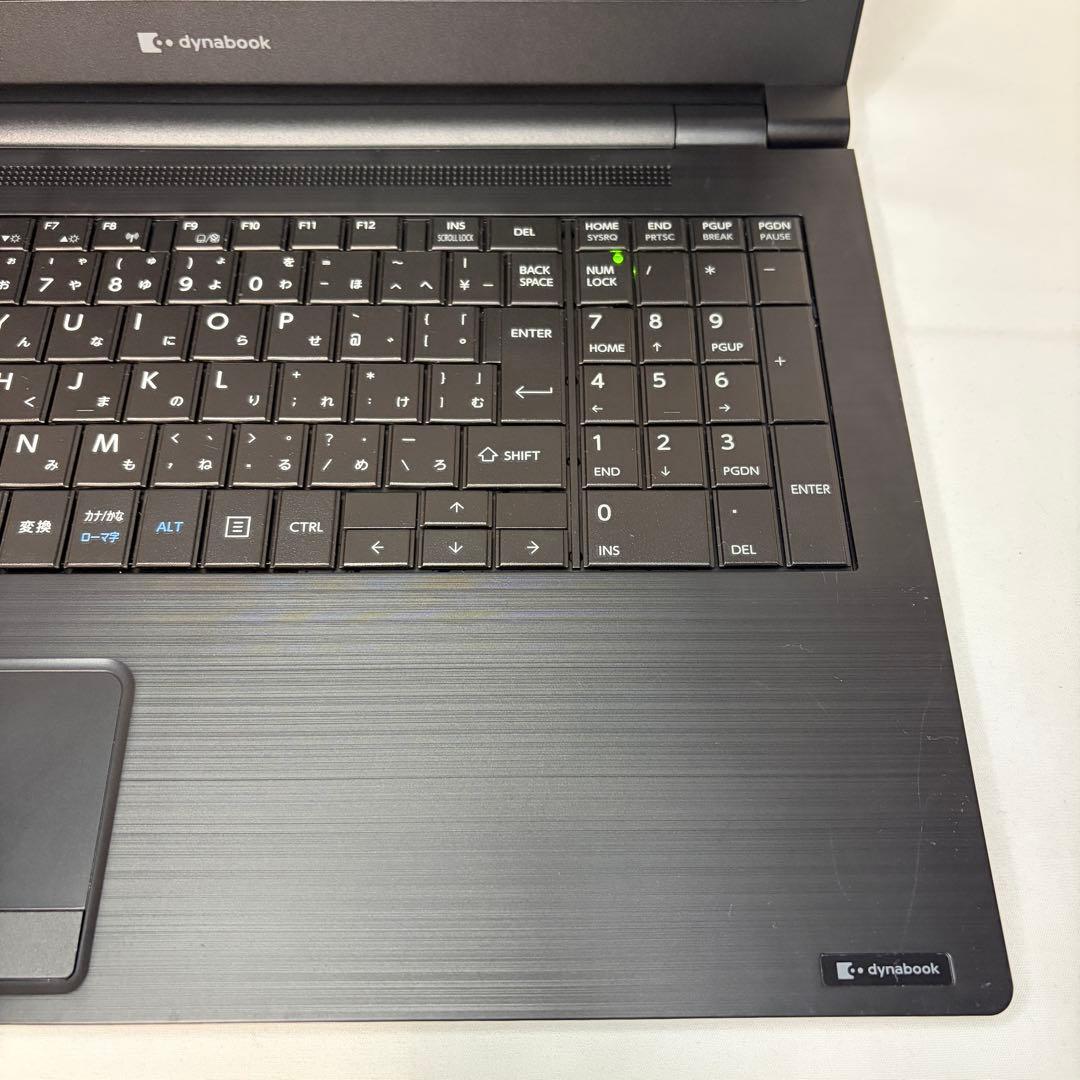 使用極少 dynabook B65 11世代 i5 16GB 15.6型 DVD