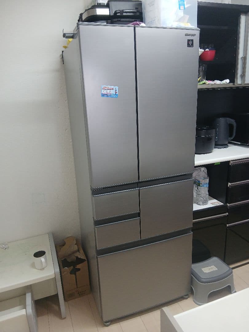 シャープ2023年製 動作保証付 冷蔵庫 SJ-X508K-S 502L