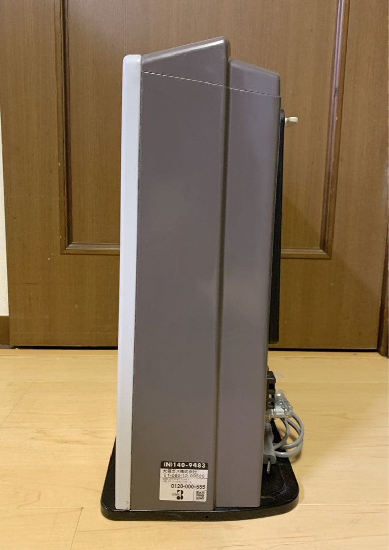 値下げ！【美品】リンナイ　都市ガスファンヒーター　RC-Y4001E ホース付