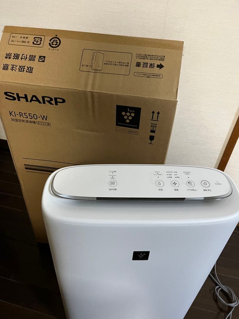 SHARP 加湿空気清浄機 KI-RS50-W