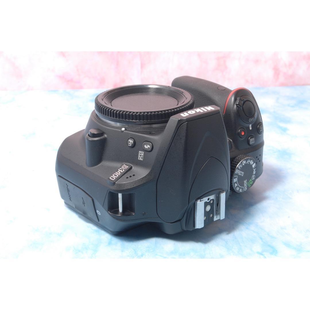 ニコン D3400★一眼レフカメラ★ショット数少★手ぶれ補正★スマホ転送★