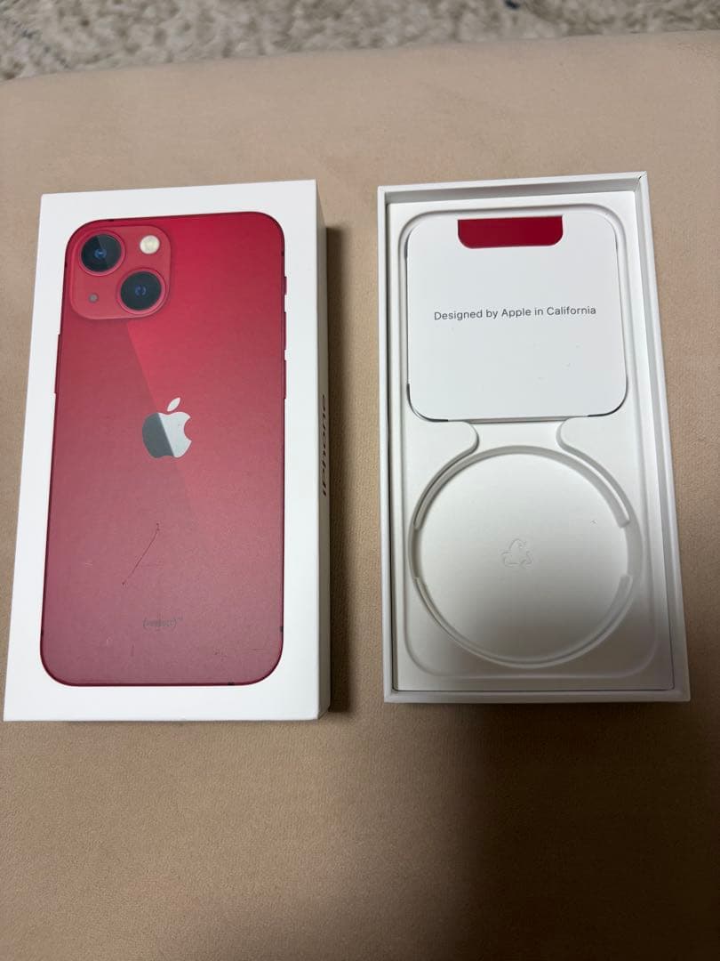 Apple iPhone 13 (PRODUCT)RED 本体
