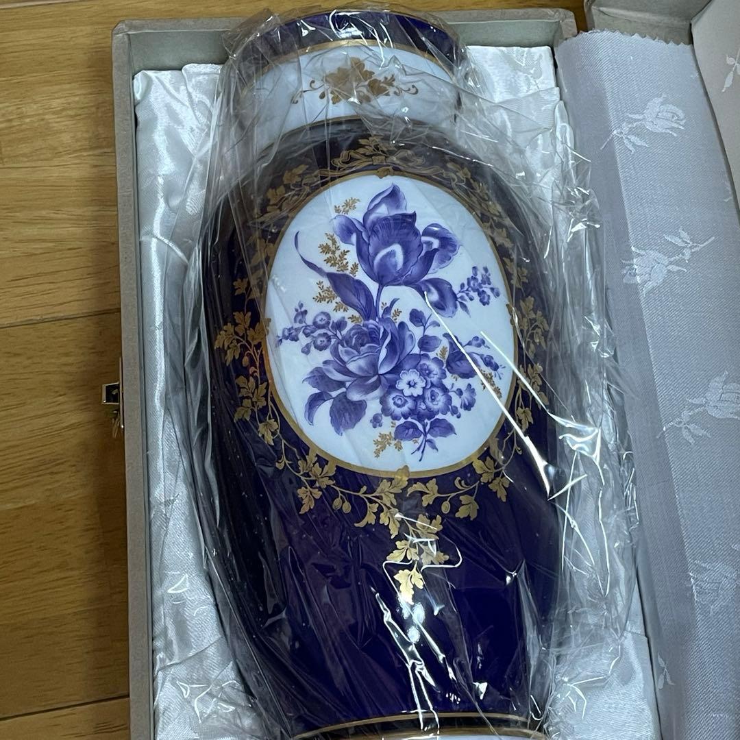 新品　未使用　ノリタケ　スタジオコレクション　花瓶 箱付き