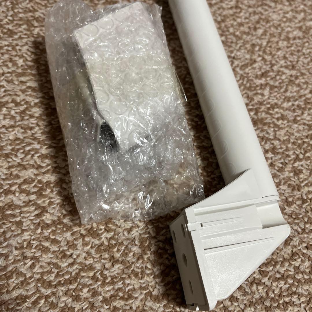 ホワイト 浴室手すり 握りバー（80cm）