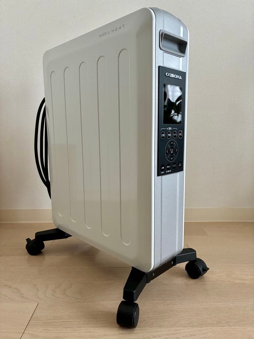 CORONA オイルレスヒーター ホワイト DHS-1219
