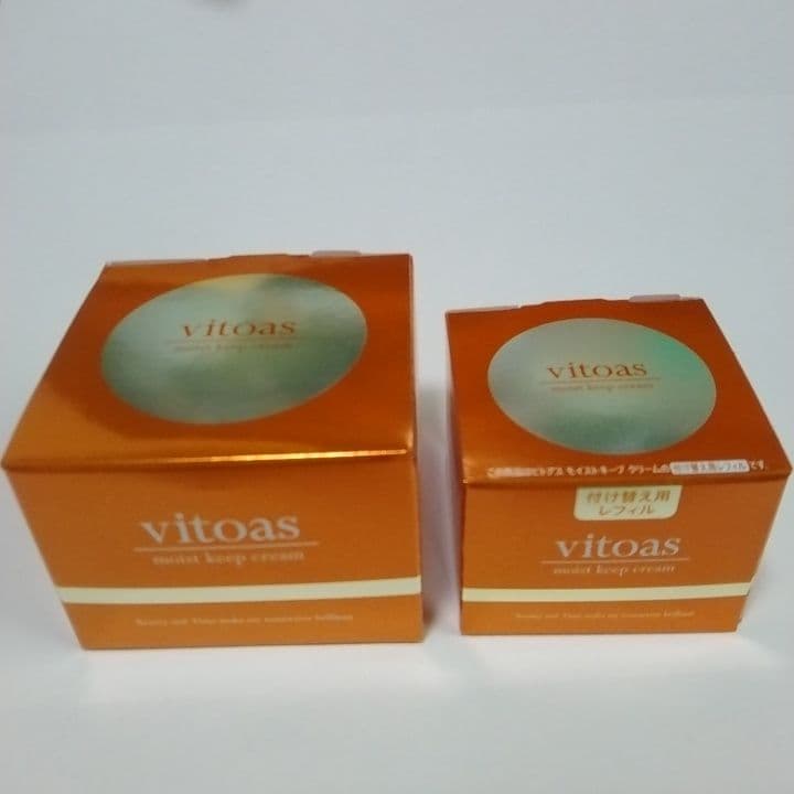 vitoas モイストキープクリーム レフィル付き