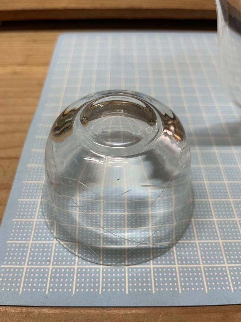 玻璃　茶器【m1042 茶道　茶道具　煎茶　ガラス　硝子　パイロン 】