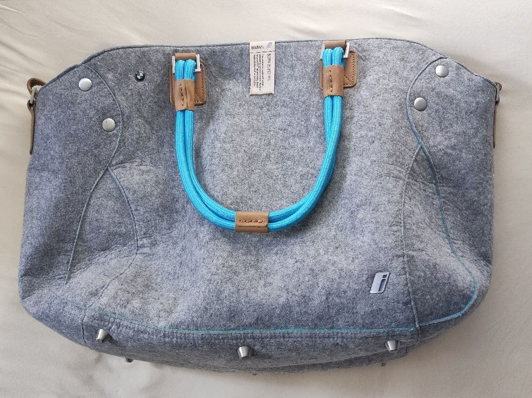ＢＭＷ 『i』販促 フェルト地のBIGBAG