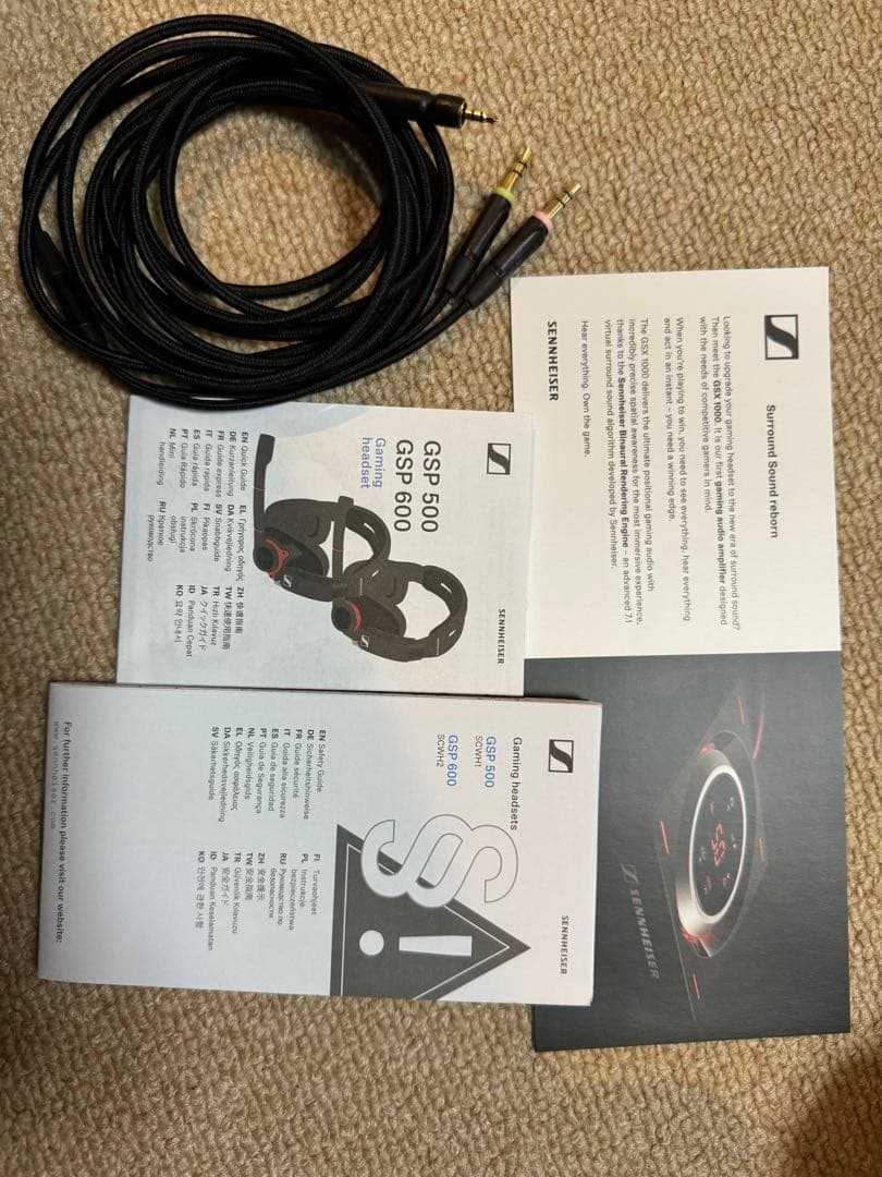 Sennheiser GSP 600 GSX1000 セット売り