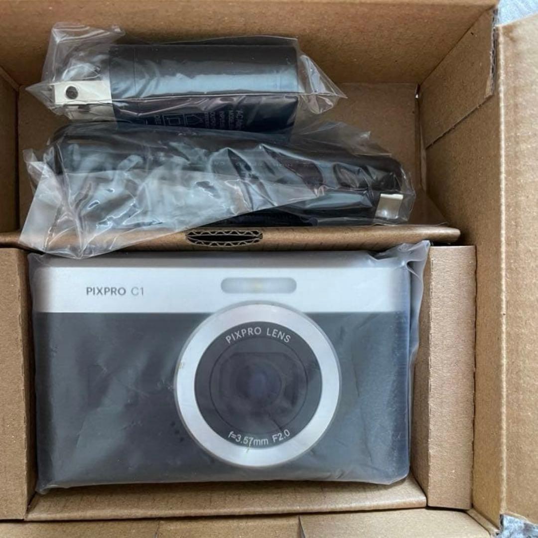 【新品未使用】KODAK PIXPRO C1 コンパクトデジタルカメラ ブラック