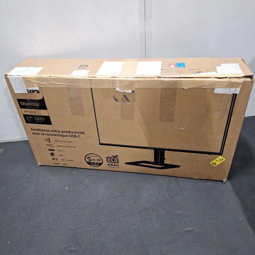 PHILIPS 27インチ QHDディスプレイ