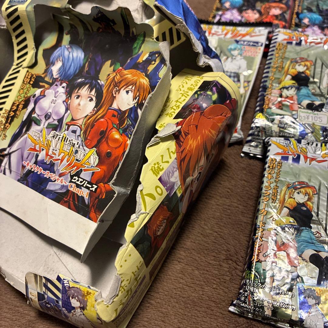 【当時物】エヴァ ウエハース Chap.4 未開封16パック BOX付 2007