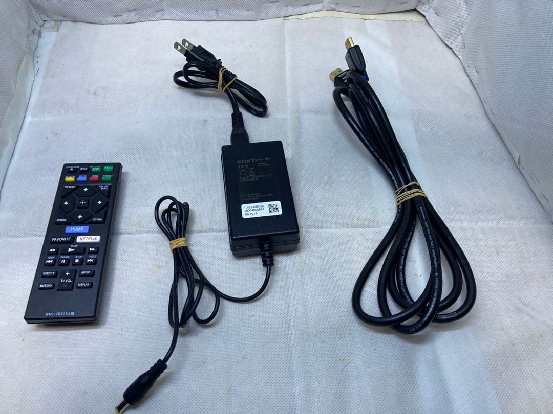 SONY 　4Kアップコンバート　BDP-S6700 2019年製　　動作品