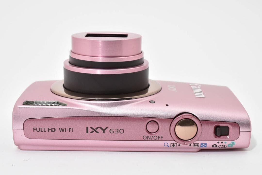 【美品】Canon キャノン IXY 630 ピンク デジカメ バッテリー充電器