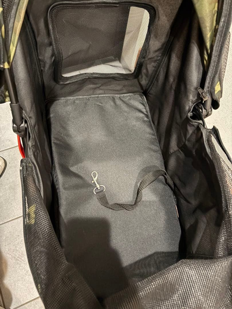 ペット用カート　３輪　迷彩柄