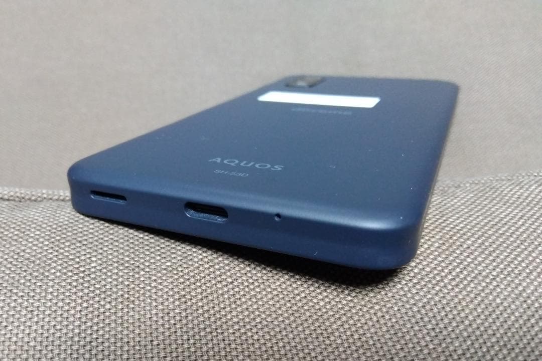 docomo AQUOS wish3 SH-53D ブラック simフリー