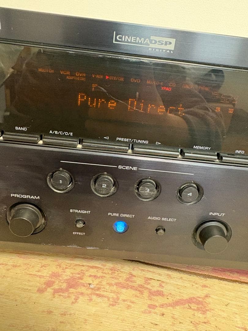Yamaha DSP-AX763 AVアンプ　通電動作確認済み