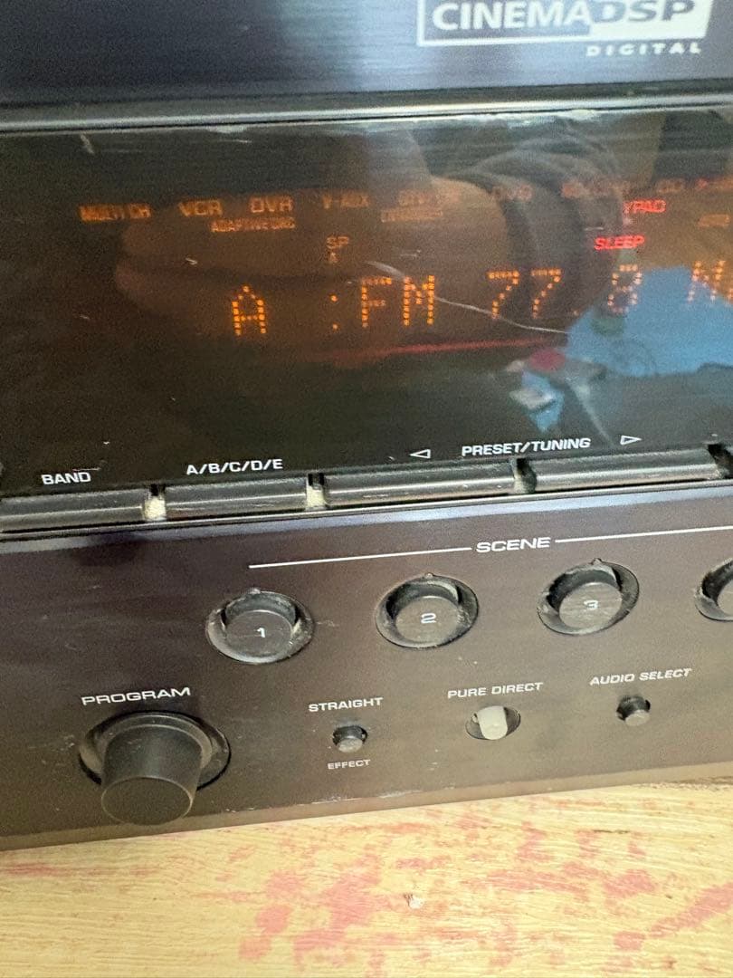 Yamaha DSP-AX763 AVアンプ　通電動作確認済み