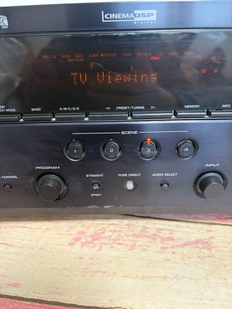 Yamaha DSP-AX763 AVアンプ　通電動作確認済み