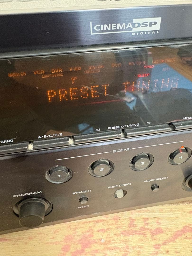 Yamaha DSP-AX763 AVアンプ　通電動作確認済み