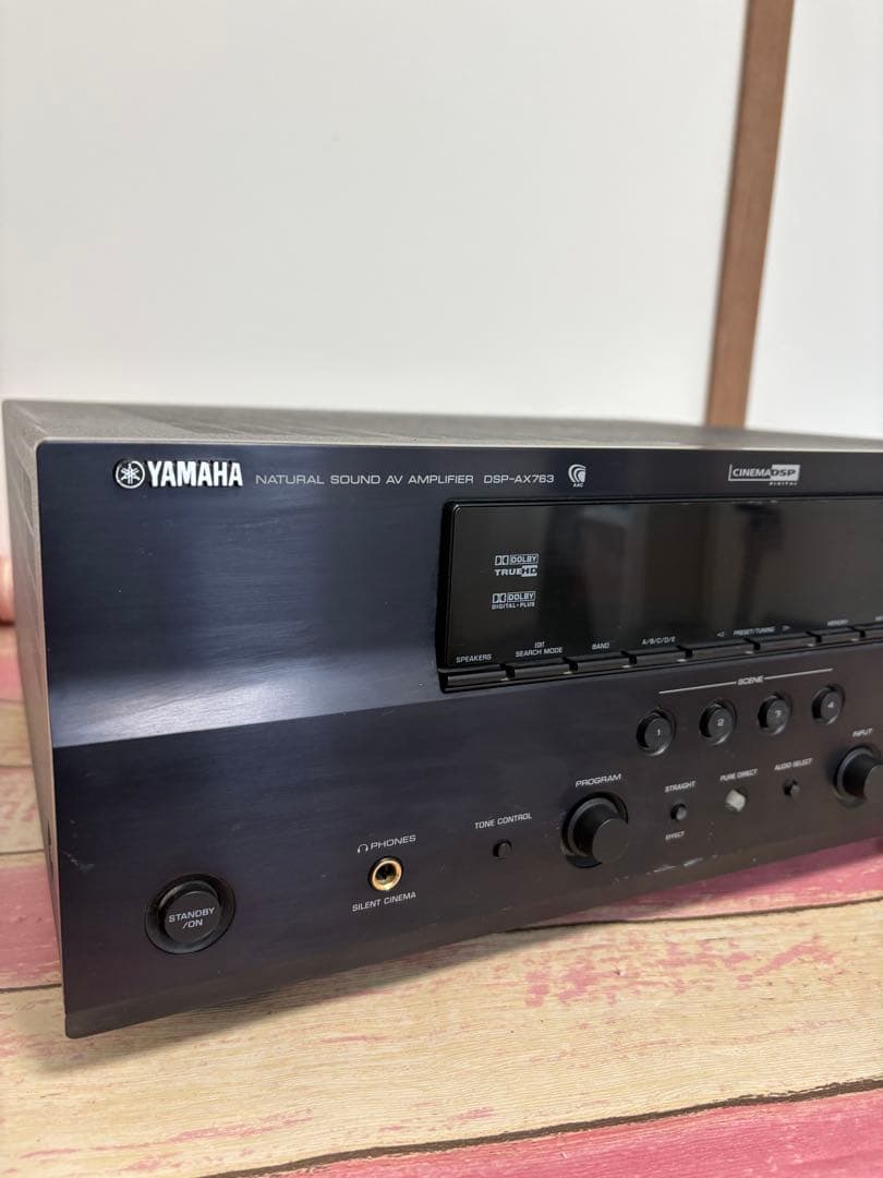 Yamaha DSP-AX763 AVアンプ　通電動作確認済み