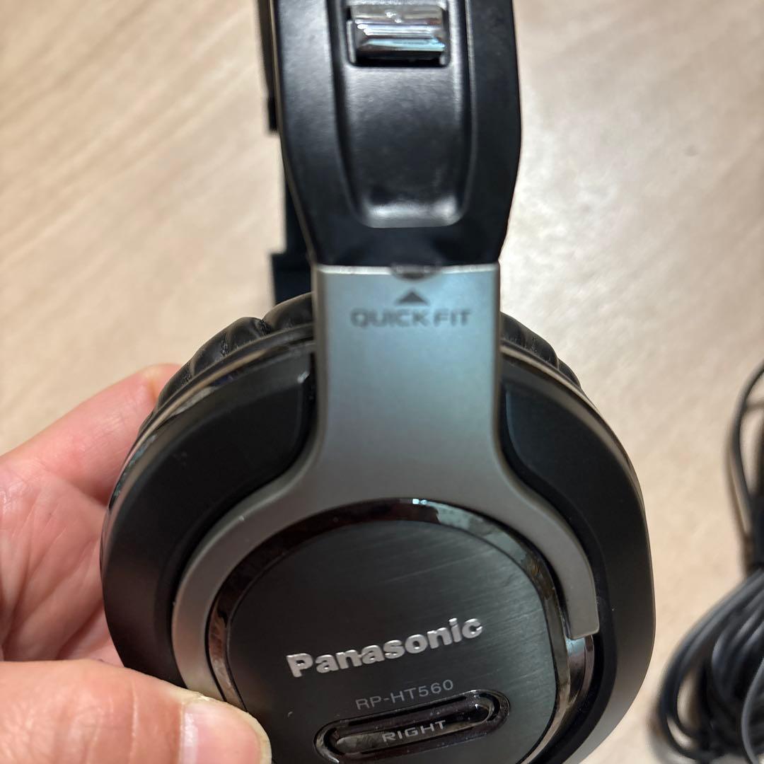 Panasonic RP-HT560 有線ヘッドセット ブラック