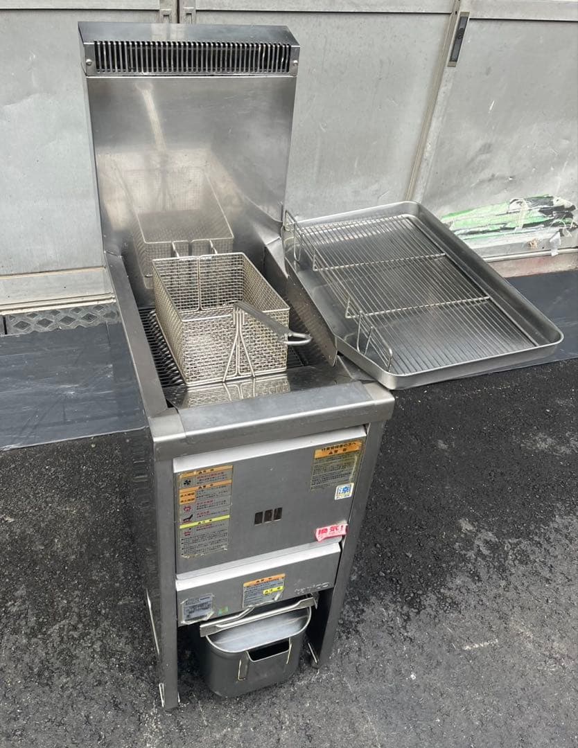 tanico 業務用 フライヤー NB-TGFL-C35 都市ガス 15L 大阪