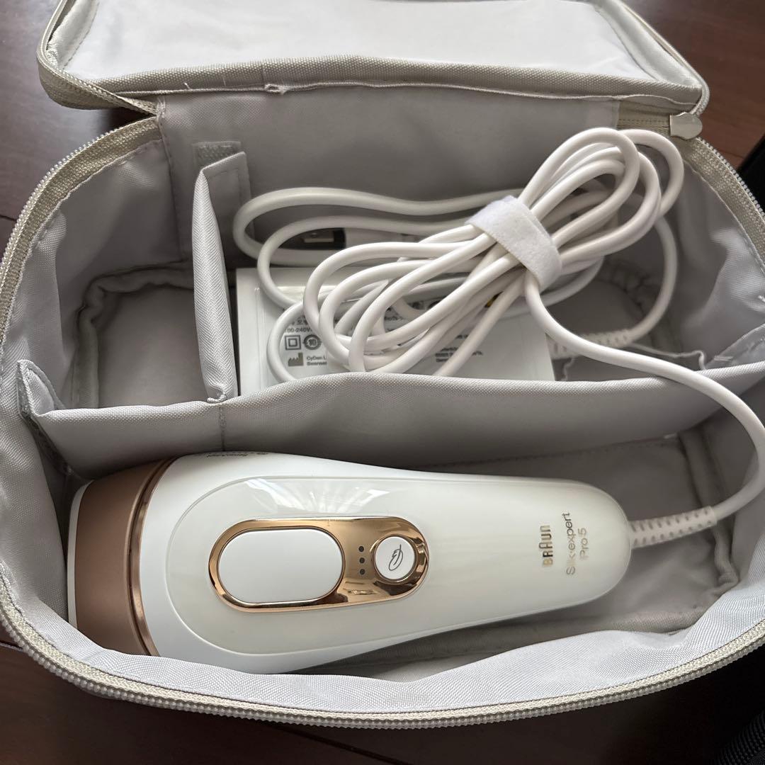 Braun Silk-expert Pro 5 脱毛器＋保護メガネ