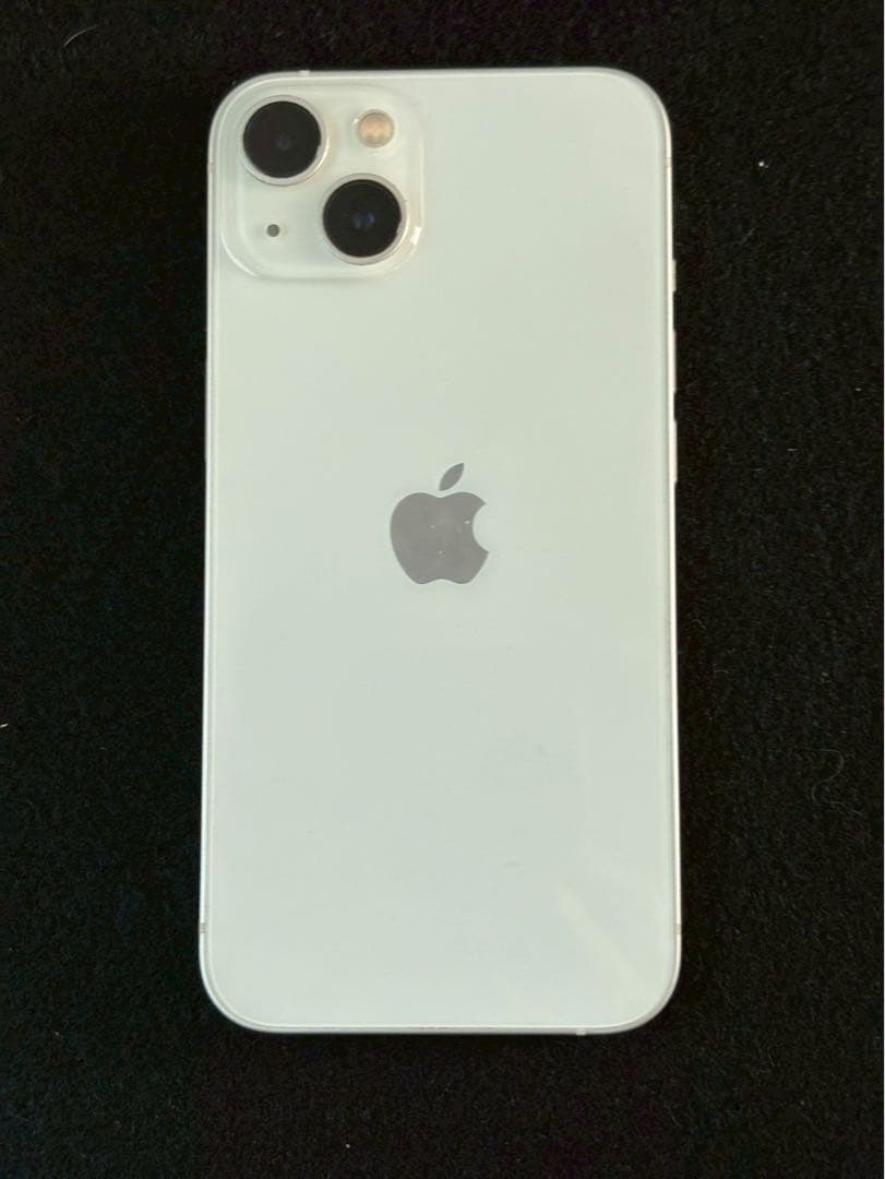 iphone13 128GB ホワイト SIMフリー バッテリー残量81%