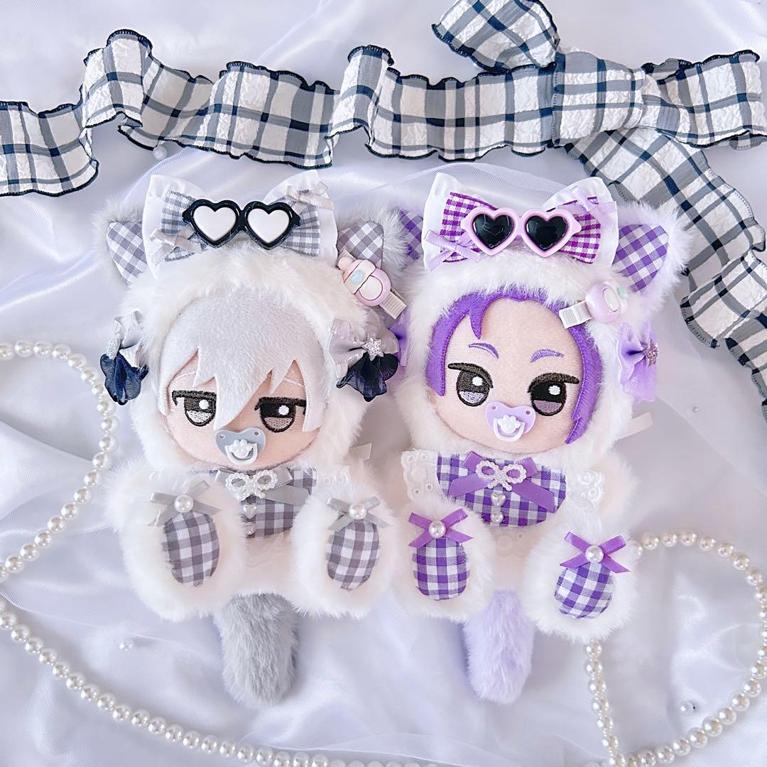 【夏だぜベイビー】ぬい服　着ぐるみ　ちびぐるみ　おしゃぶり＆ピン付き　R-125
