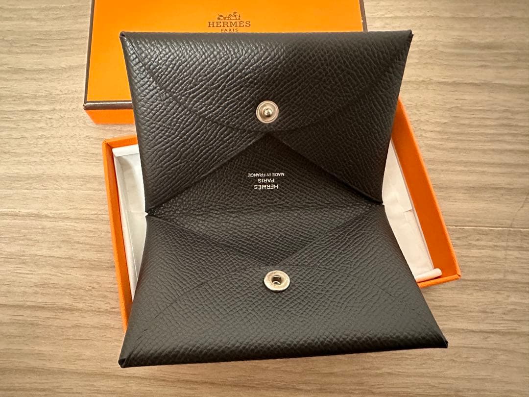 新品未使用 HERMES エルメス カードケース カルヴィ