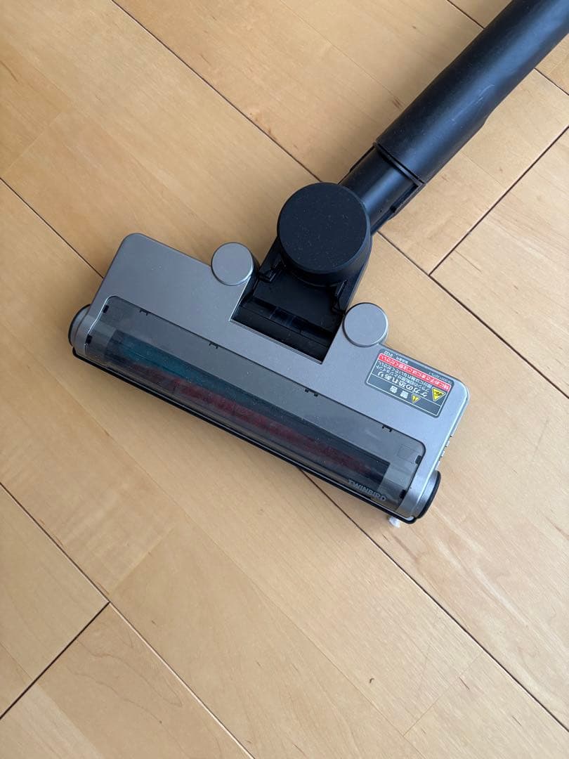 ツインバード　スティッククリーナー TC-E263 シルバー/ブラック 本体
