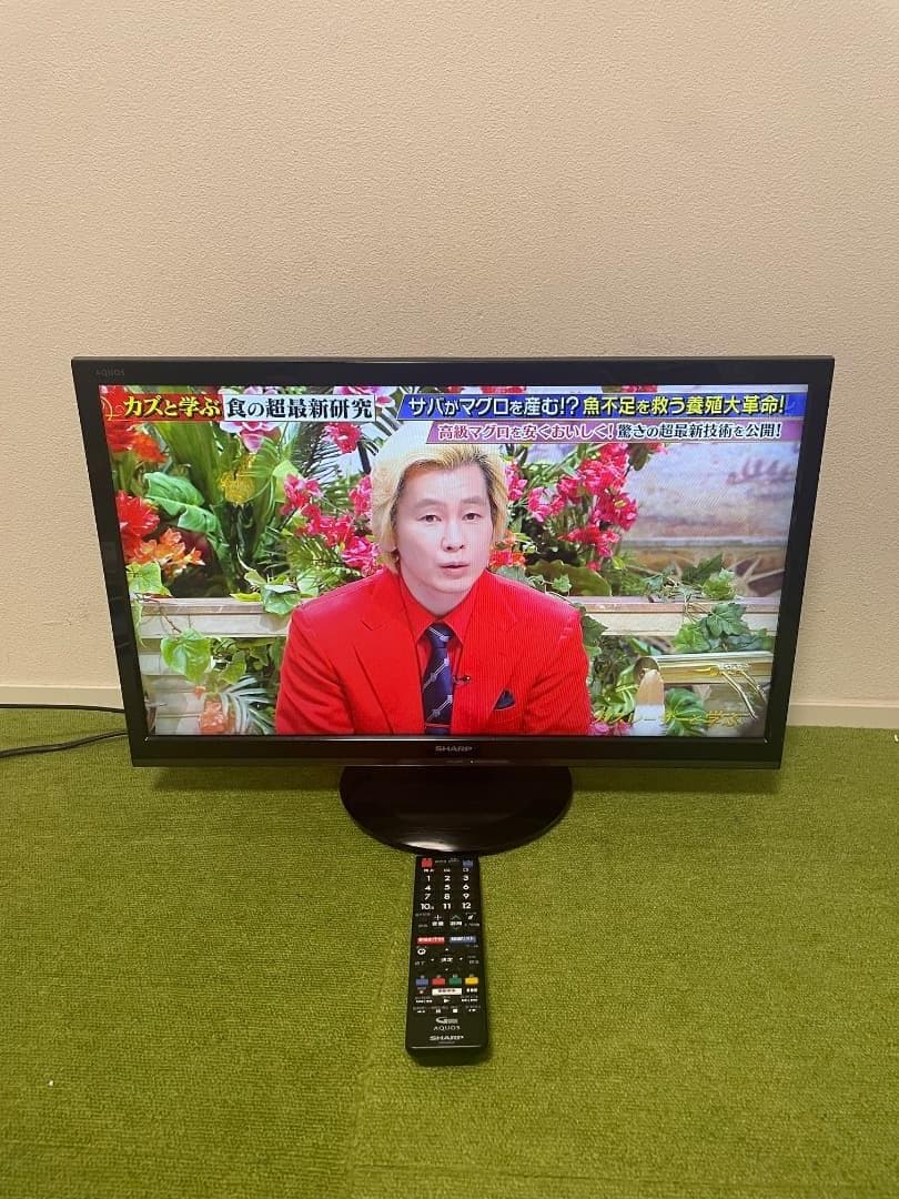シャープ 液晶テレビ 24V型 外付HDD対応(裏番組録画) LC-24P5