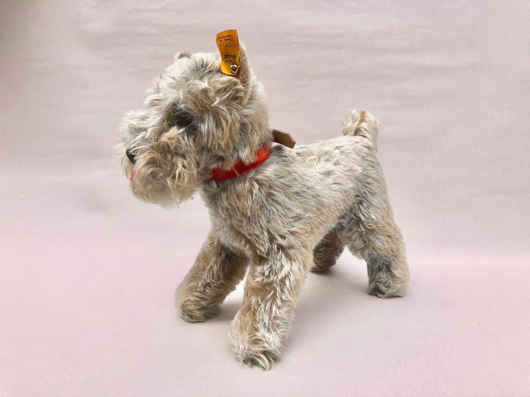 Steiff 　シュナウザーのTessi　IDあり