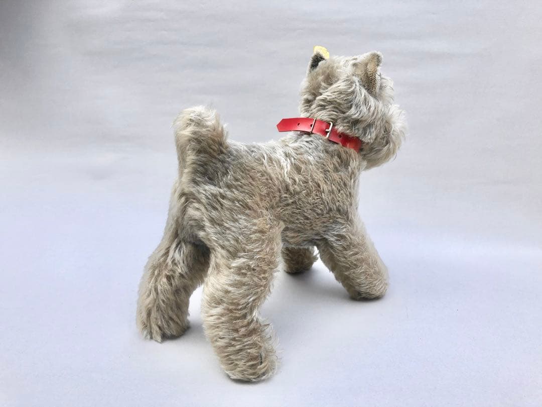 Steiff 　シュナウザーのTessi　IDあり