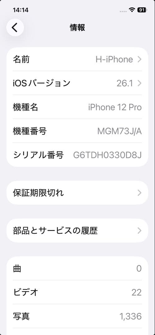 iPhone 12 Pro 128GB 箱付き